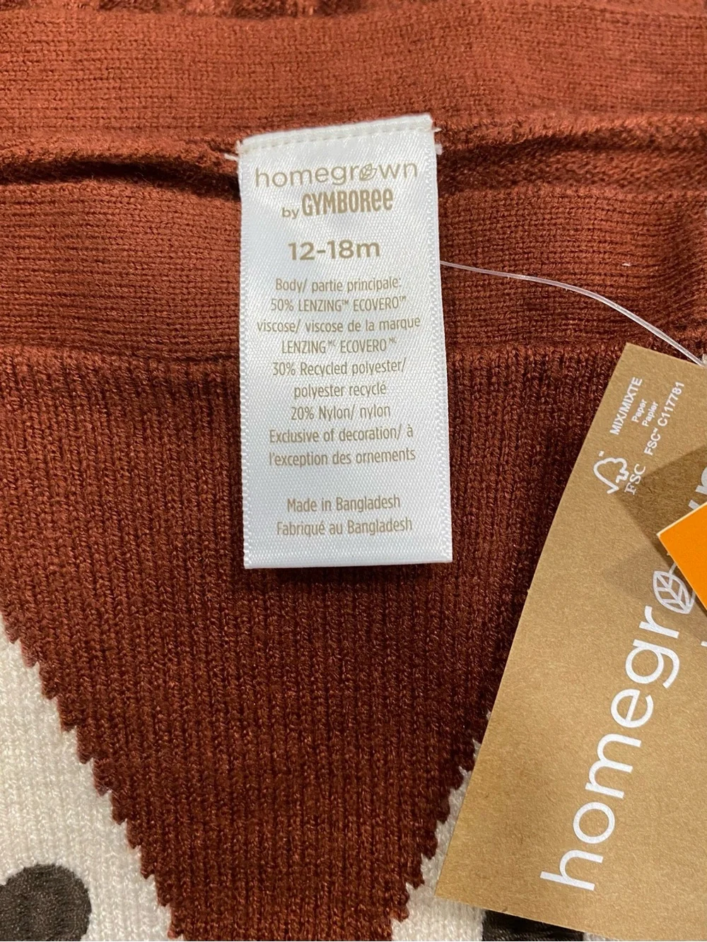 Gymboree Baby Boy Homegrown Smoked Paprika Fox Overalls with Beanie 12-18 Month